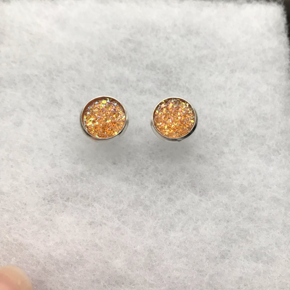 Beautiful Orange Earring Set‎